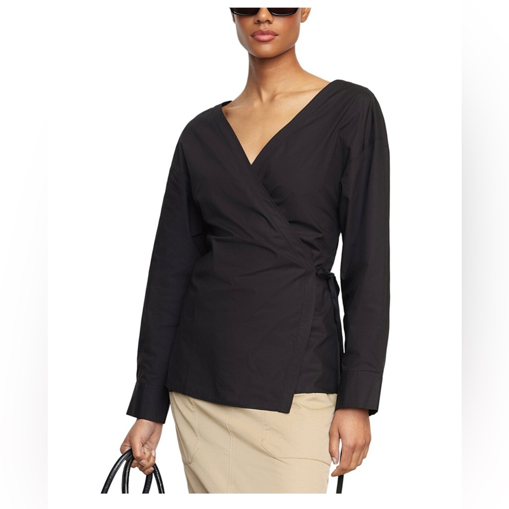 MODERN CITIZEN NOOMI V-NECK WRAP TOP